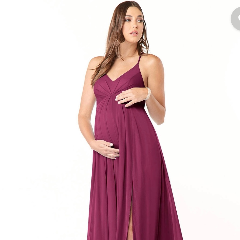 Azazie Annabelle in Mulberry